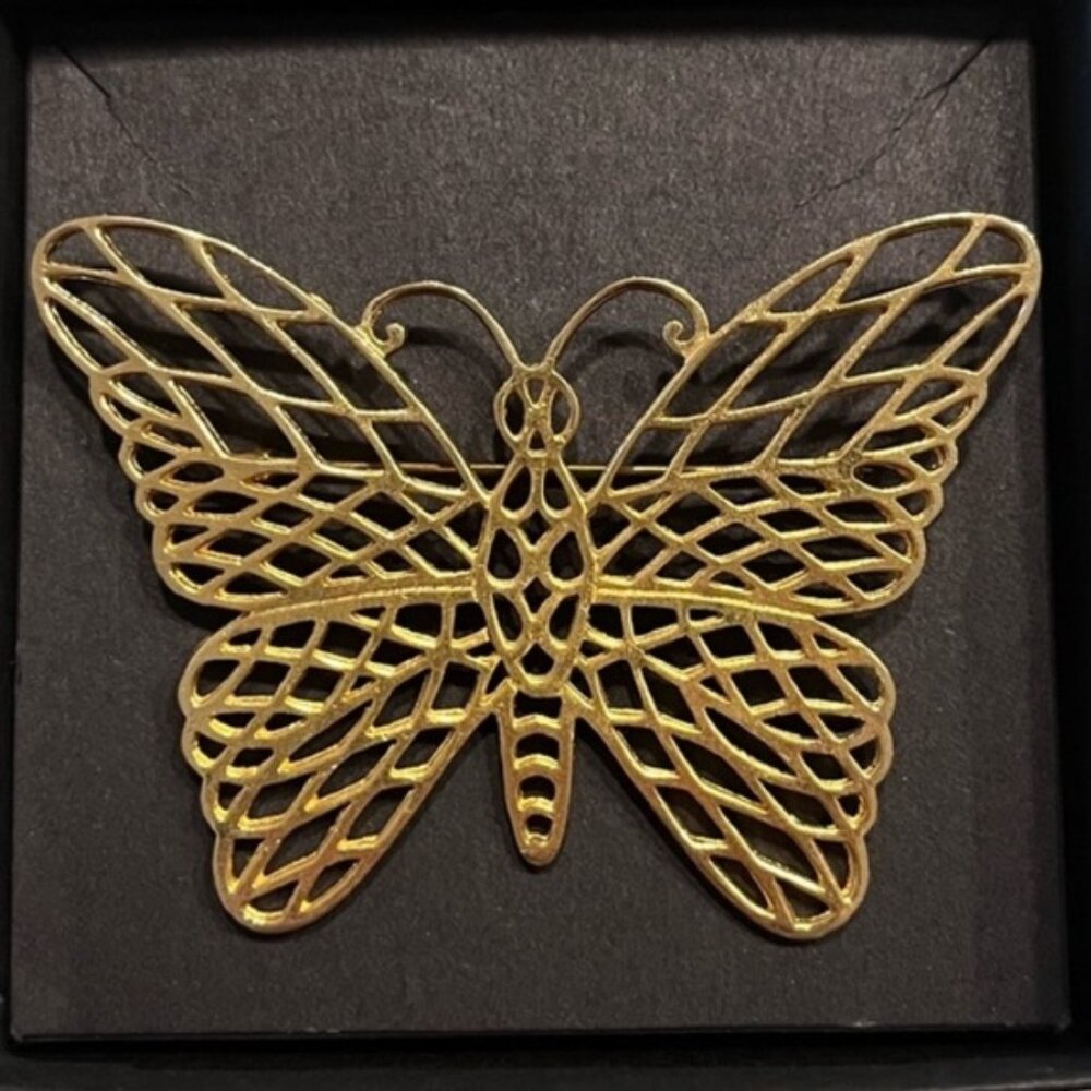 Vintage butterfly brooch